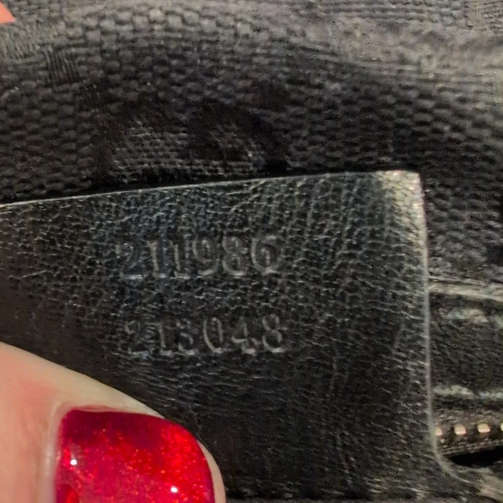 Gucci canvas Pelham hobo bag